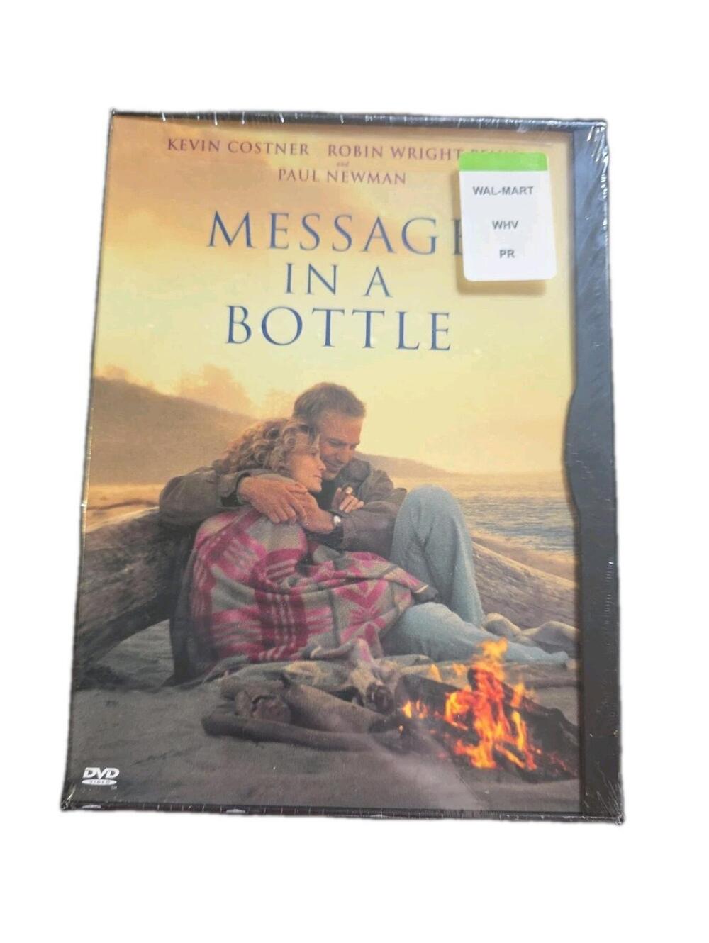 Message In A Bottle DVD Widescreen Kevin Costner Paul Newman Brand New Sealed